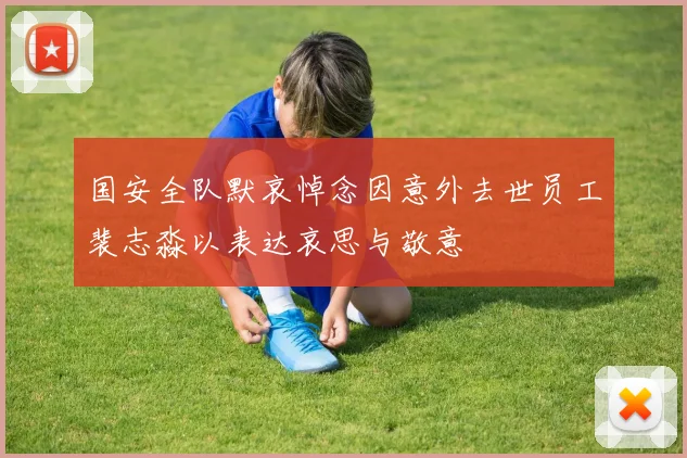 国安全队默哀悼念因意外去世员工裴志淼以表达哀思与敬意