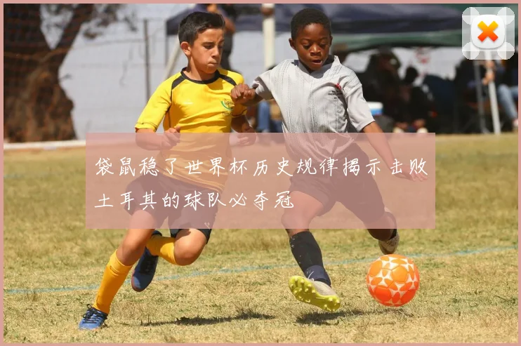 袋鼠稳了世界杯历史规律揭示击败土耳其的球队必夺冠